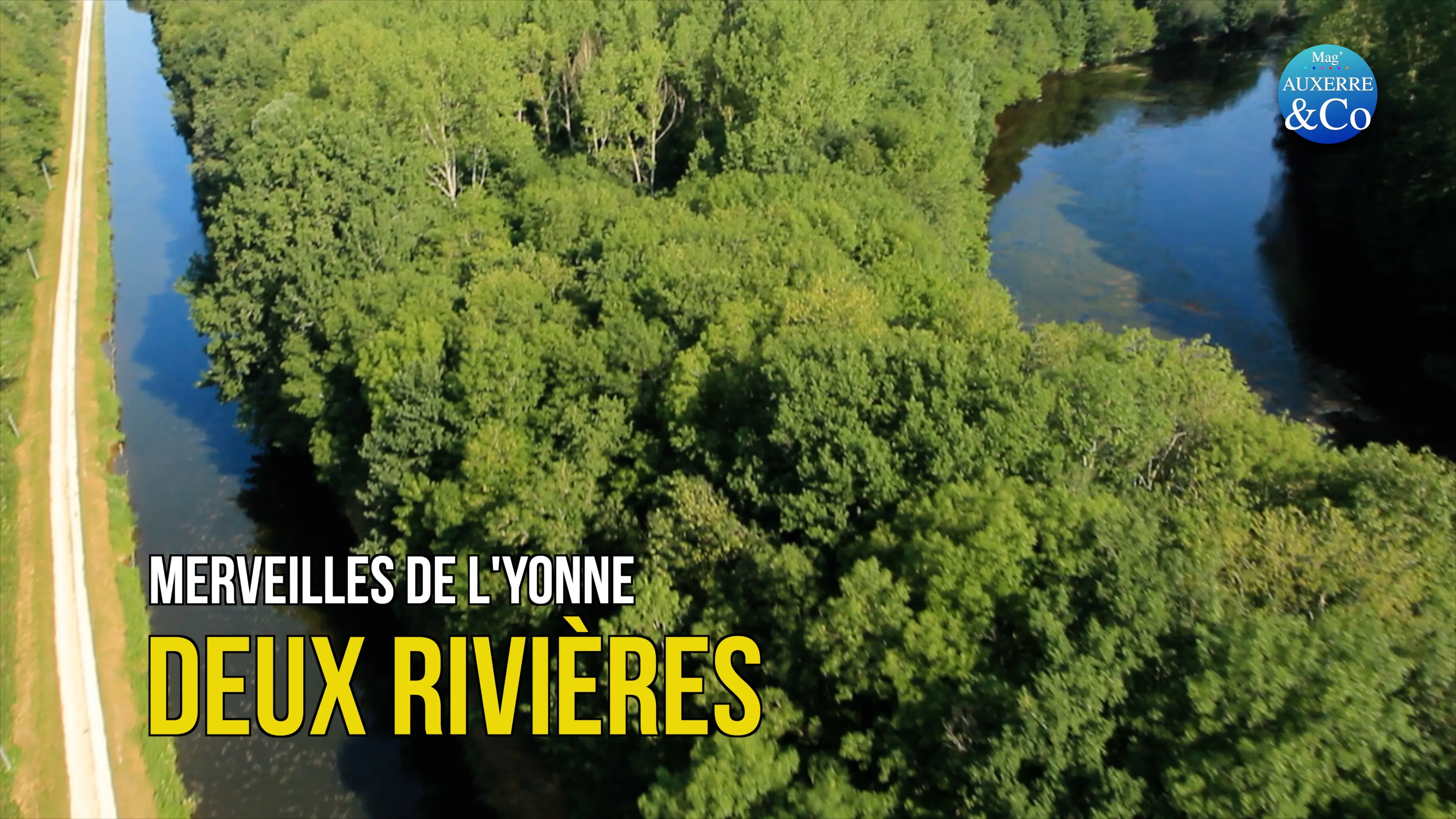 Le canal du nivernais : Accolay et Cravant