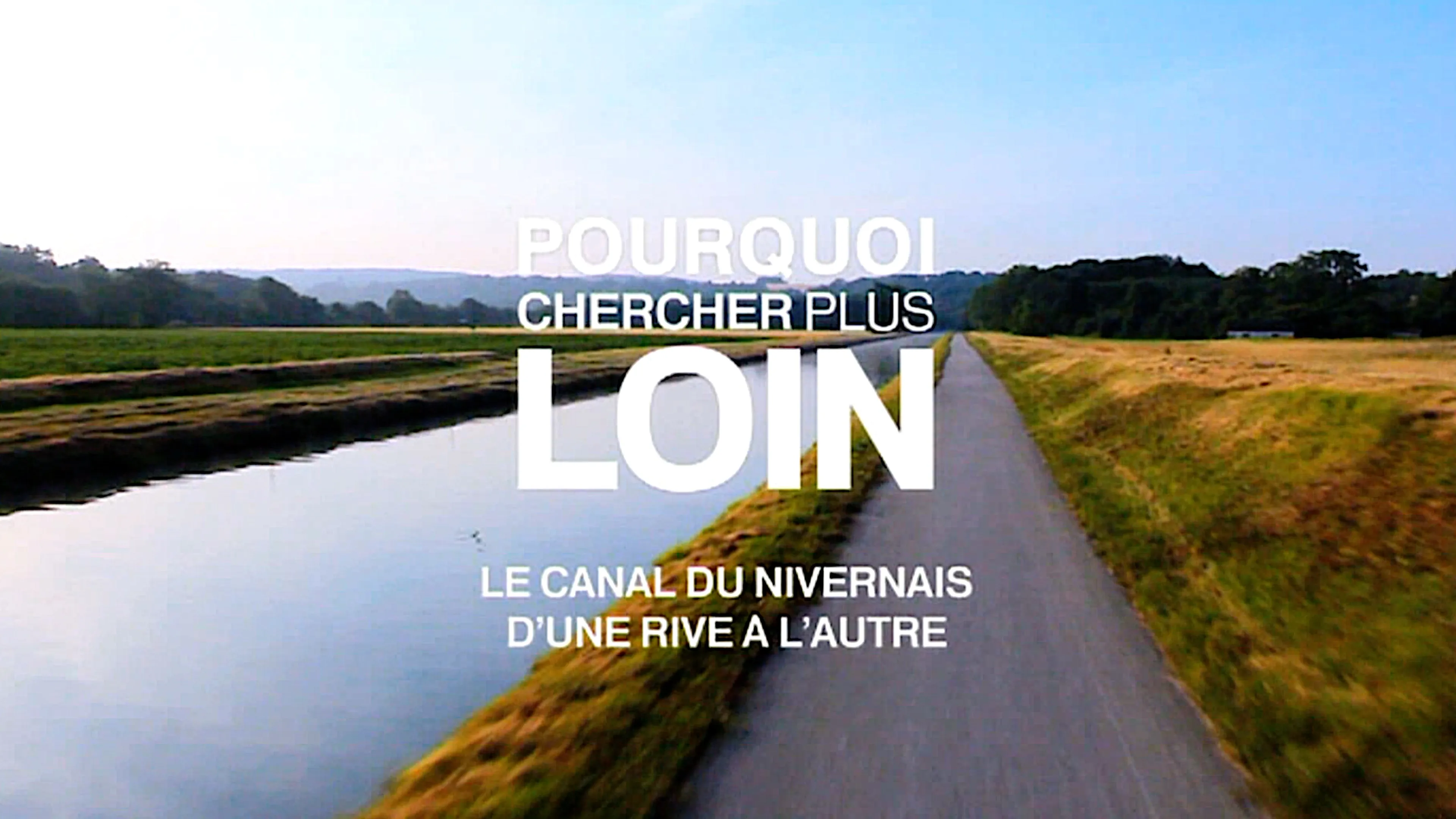 Le canal du nivernais, d'une rive à l'autre