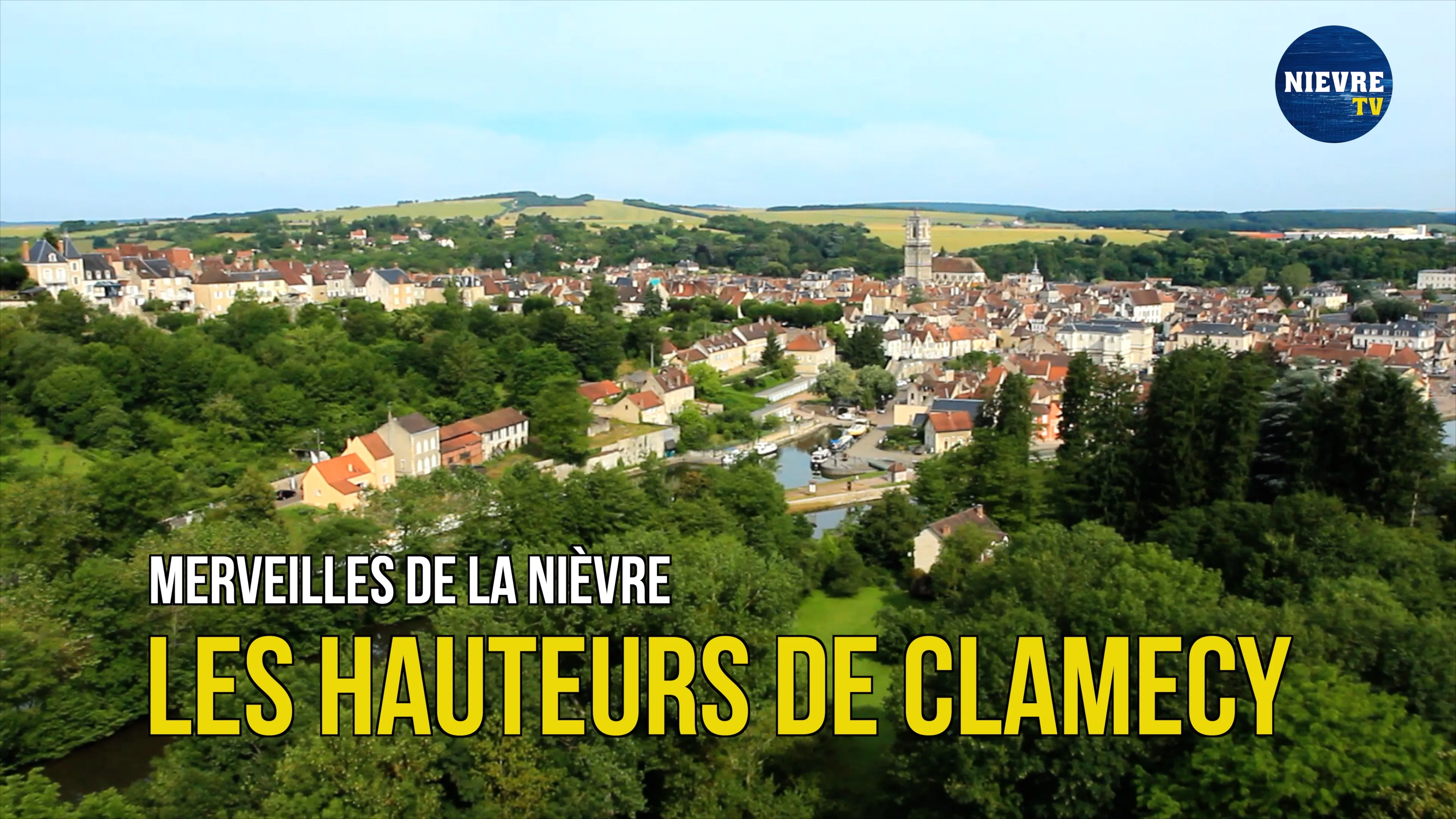 Le canal du nivernais : Clamecy