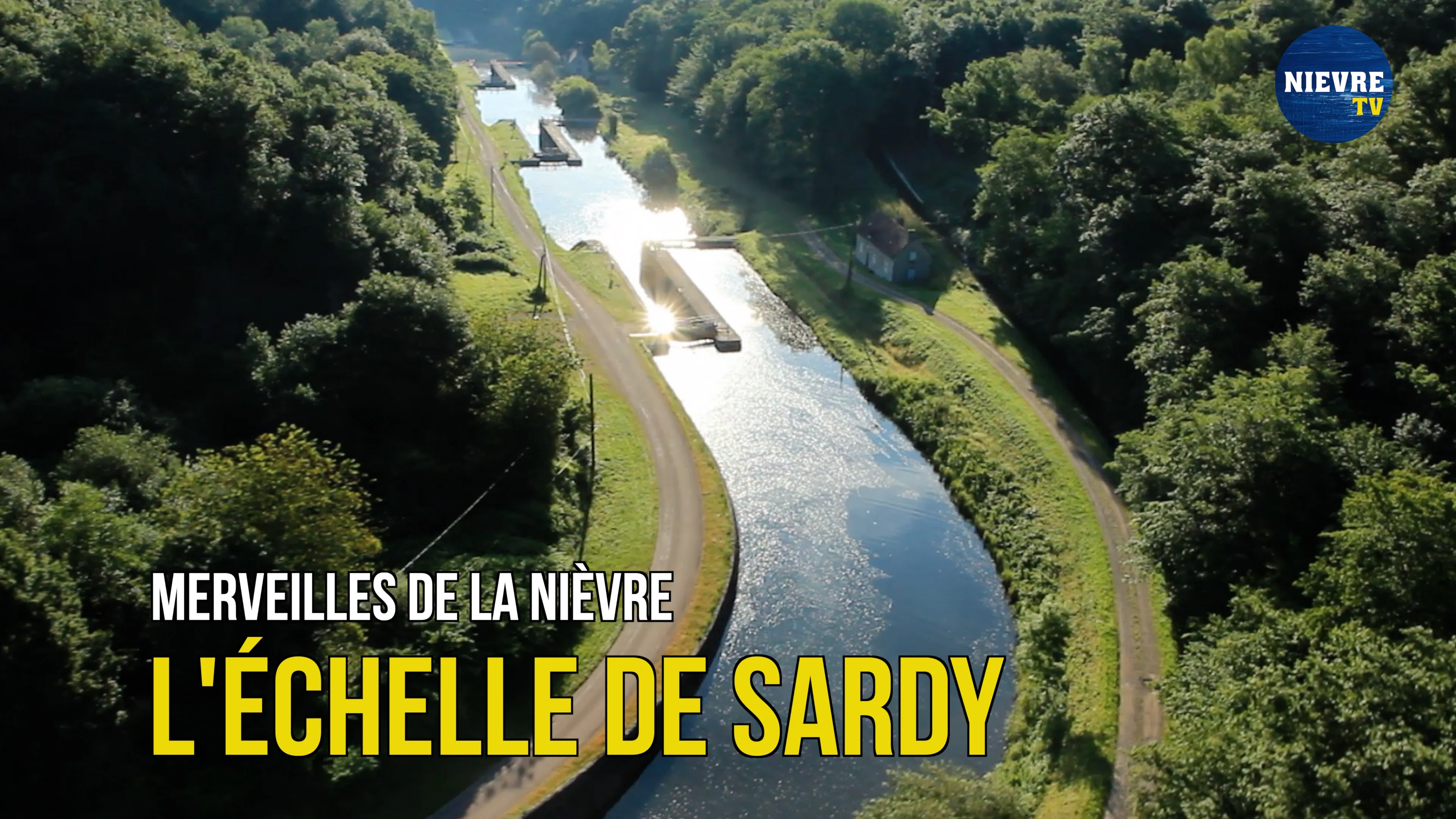 Le canal du nivernais : Sardy et ses écluses