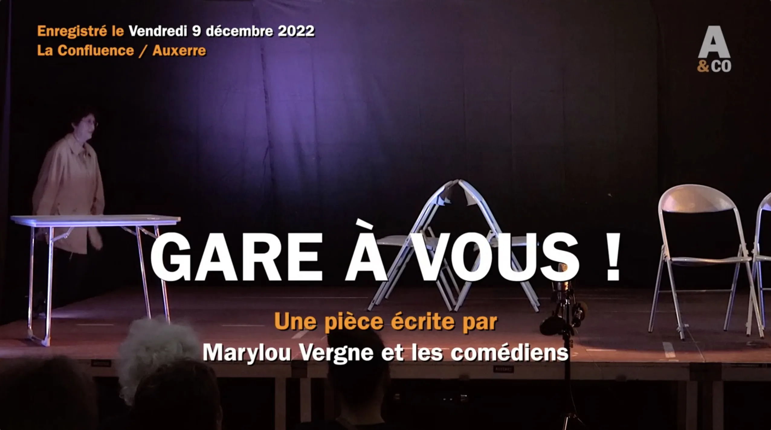 Théatre amateur avec Gare à vous