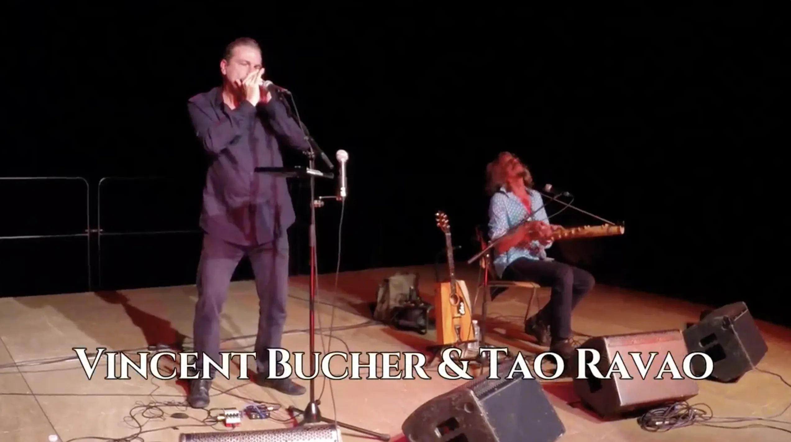 Vincent Bucher et Tao Ravaro Festival de <toutes les énergies à Clamecy en 2016