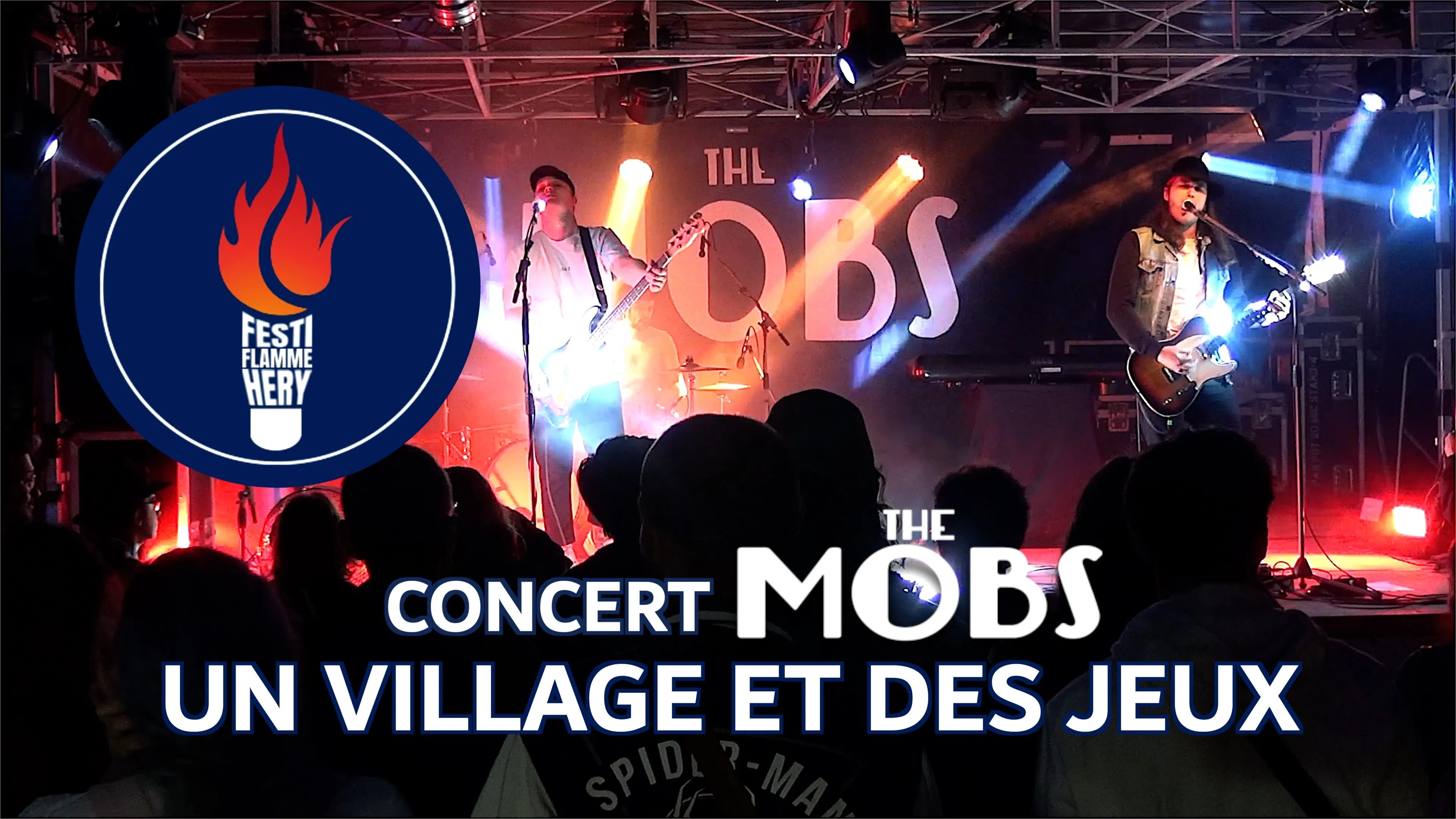 Le groupe The Mobs au Festi'Flamme d'Héry