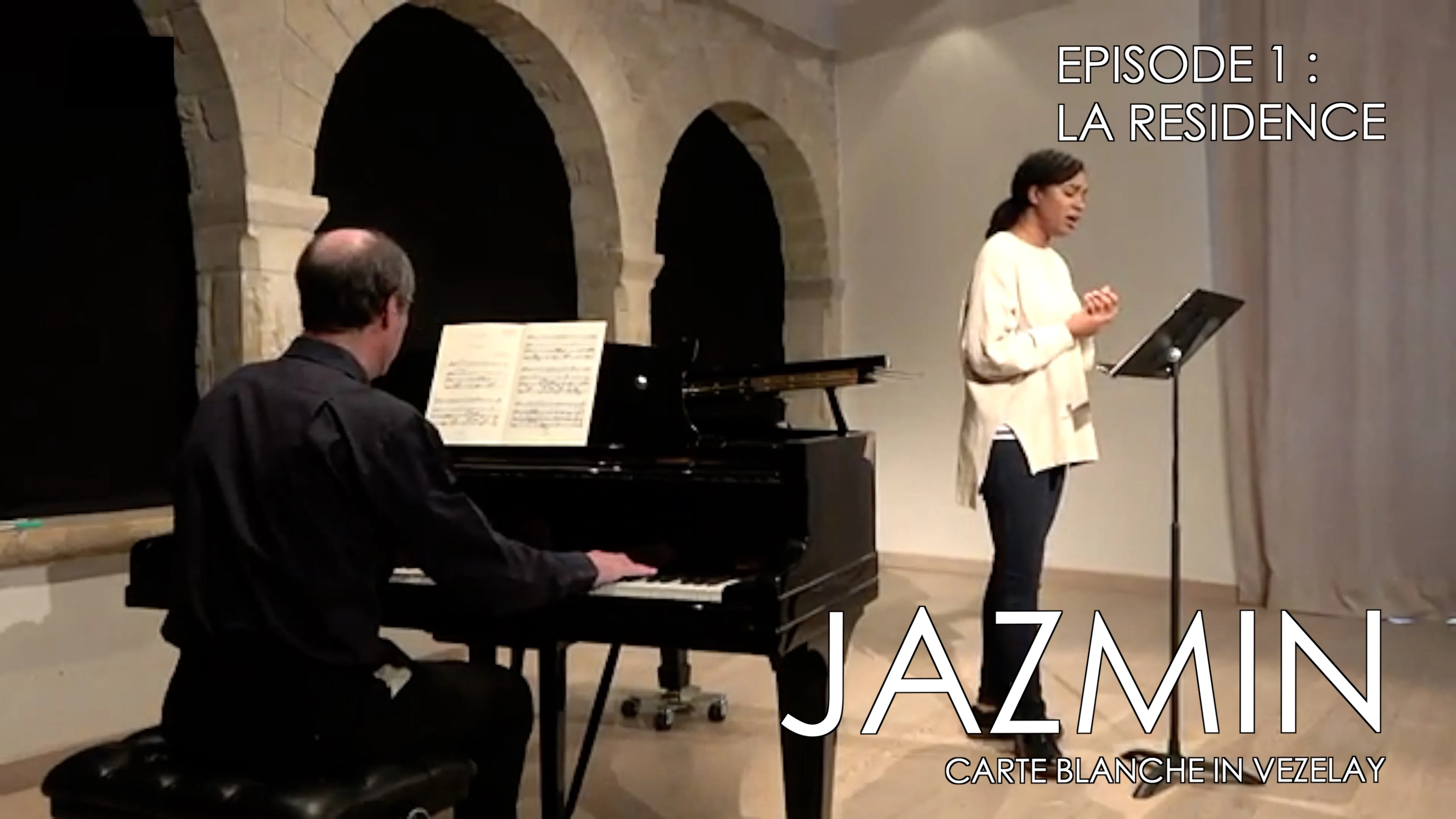 Jazmin Black Grollemund à la Cité de la Voix de Vézelay