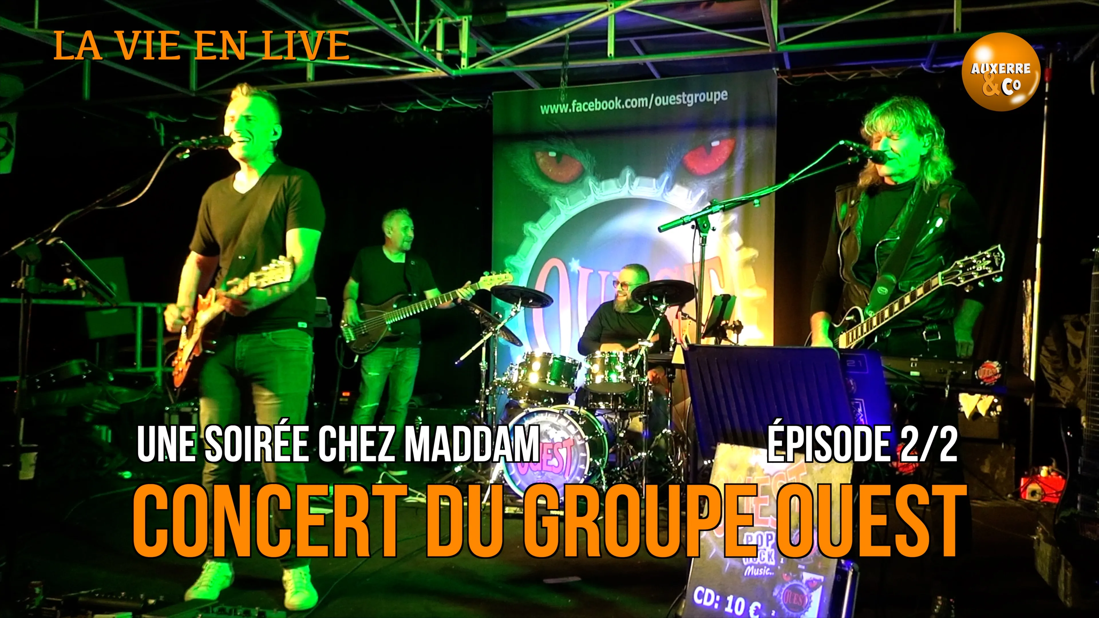 Le groupe Ouest chez Maddam à Chablis