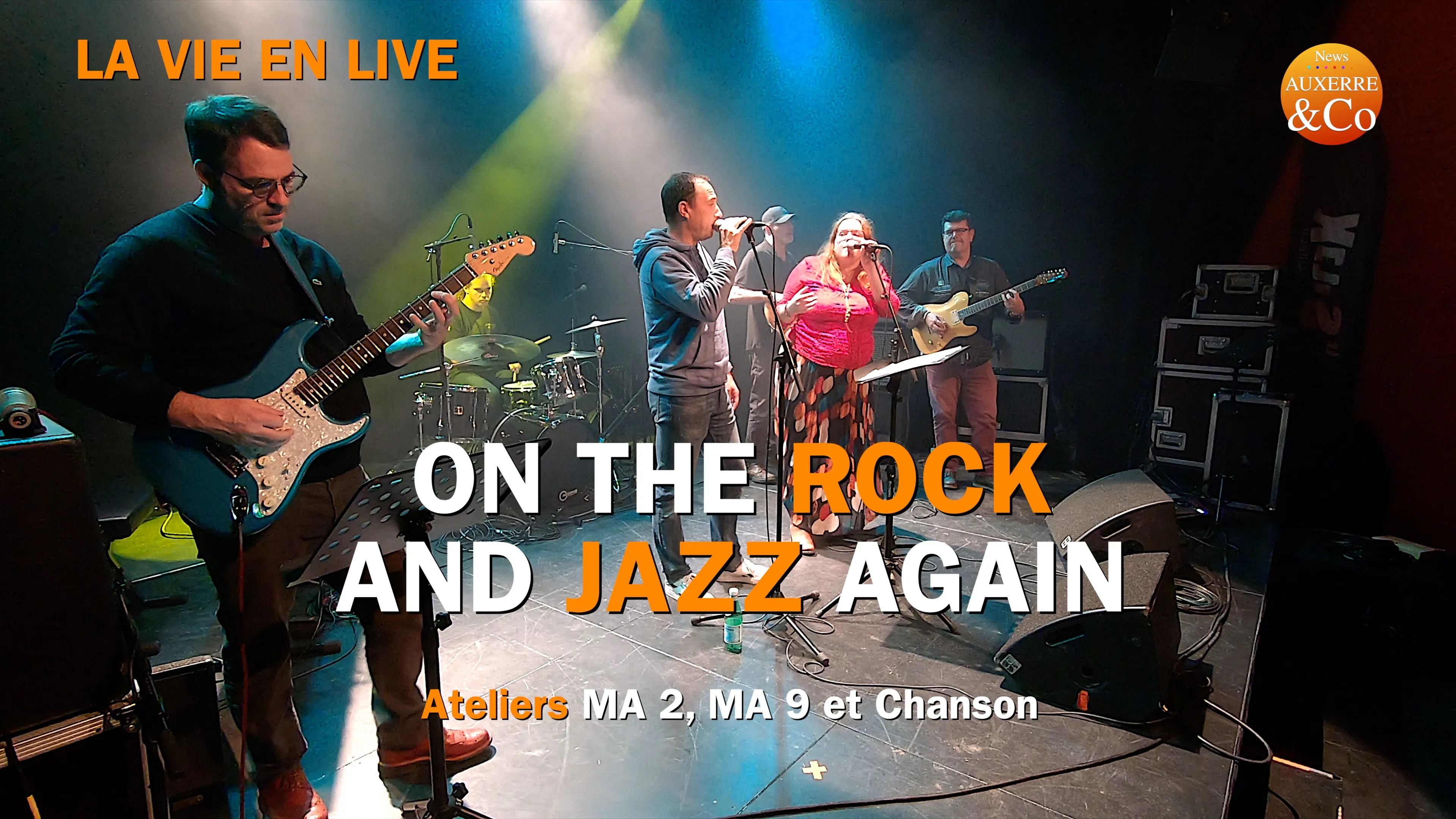 Conservatoire de musique d'Auxerre : Concert Rock and Jazz Again 2022