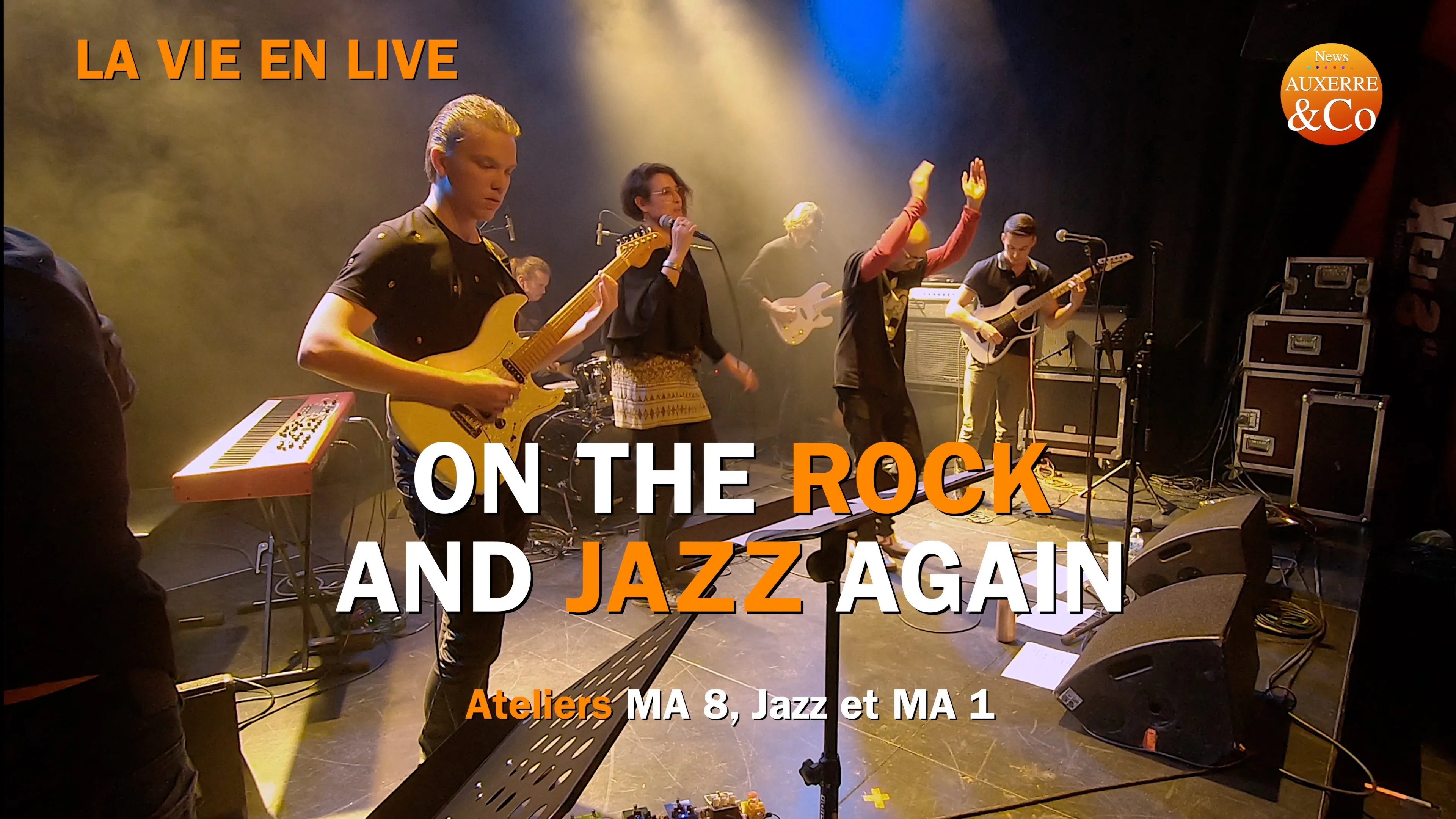 Conservatoire de musique d'Auxerre : Concert Rock and Jazz Again 2022