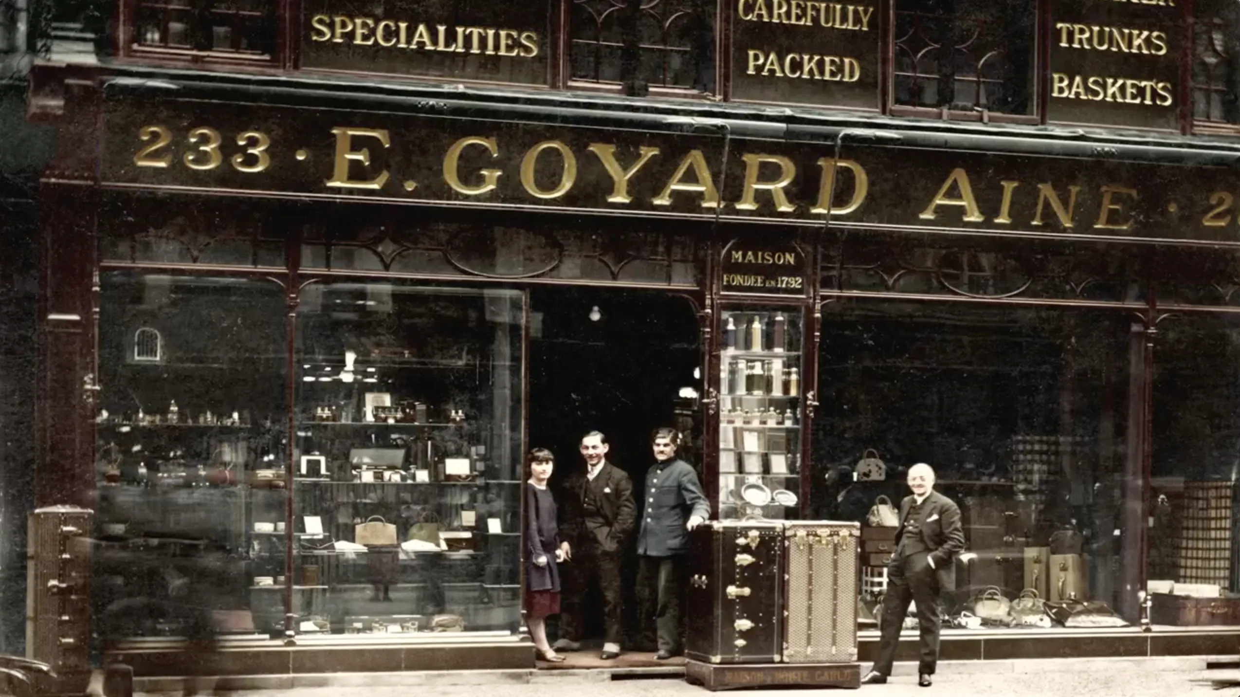 La confiance de la Maison Goyard