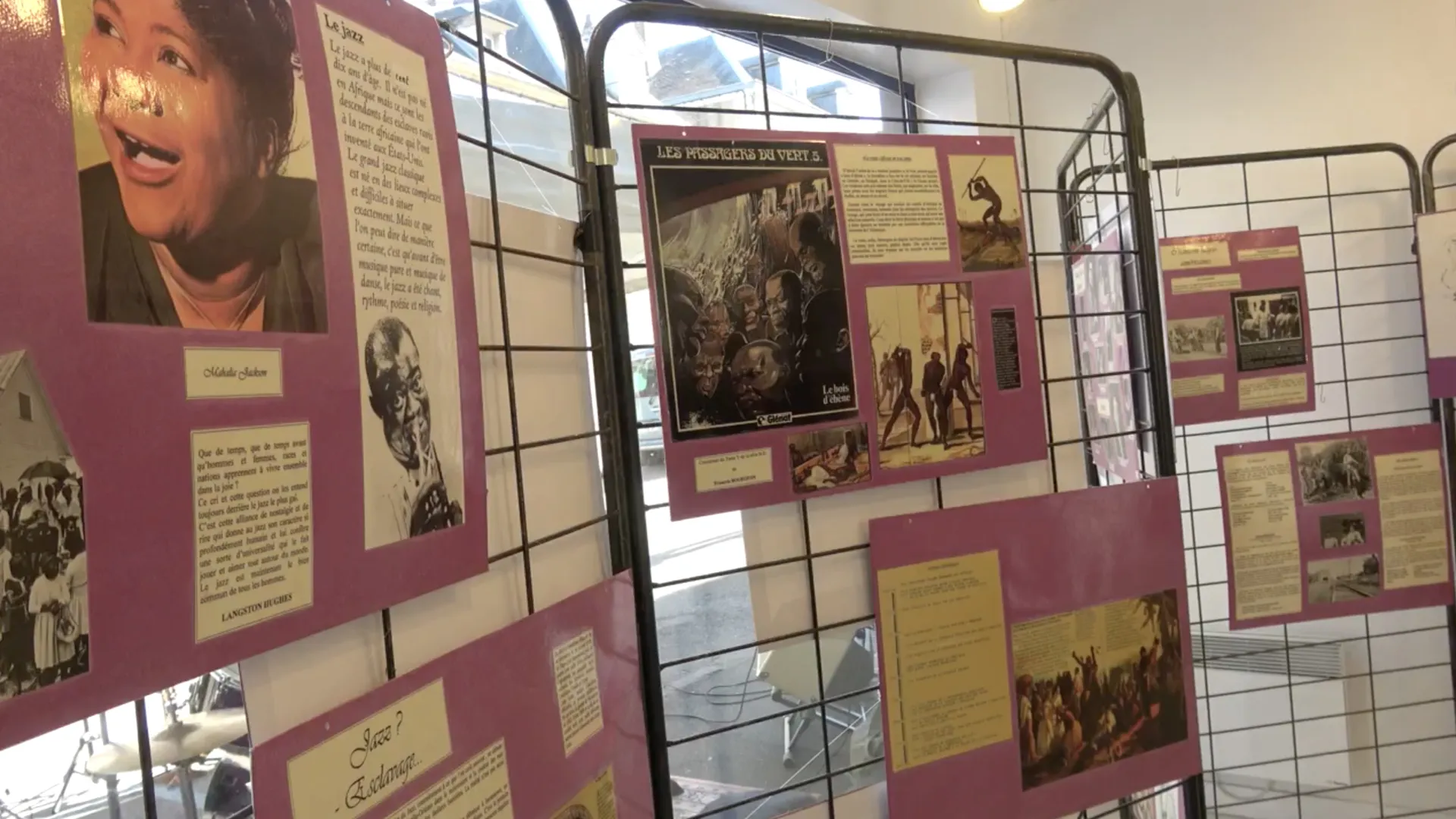 Mémoire d'esclaves : une exposition et du jazz