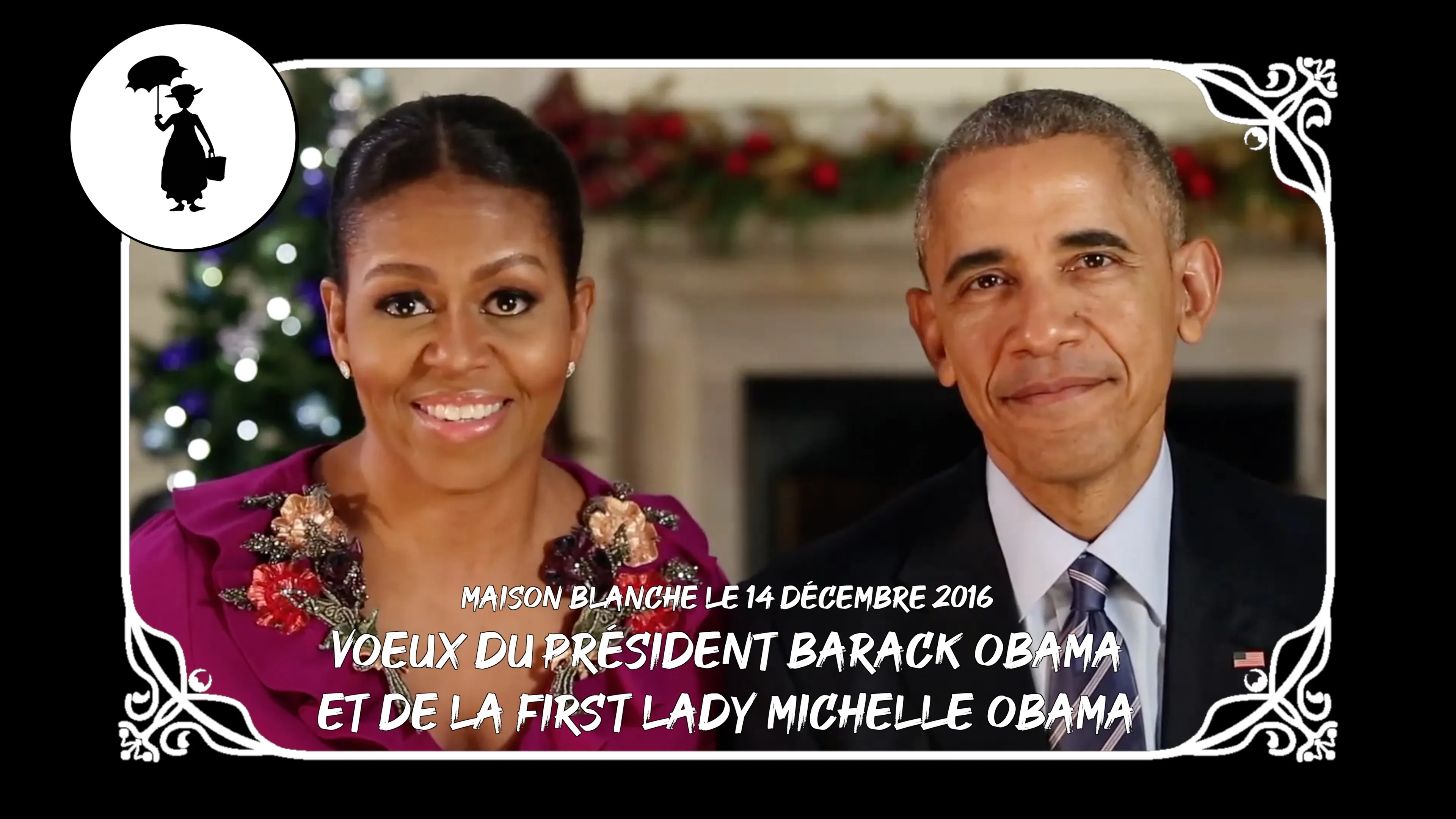Les voeux 2016 des Obama